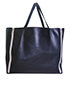 Cabas Zip Tote, back view